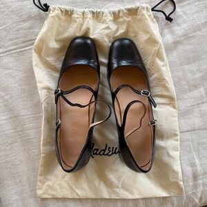 Madewell Black Nettie Mary Jane’s